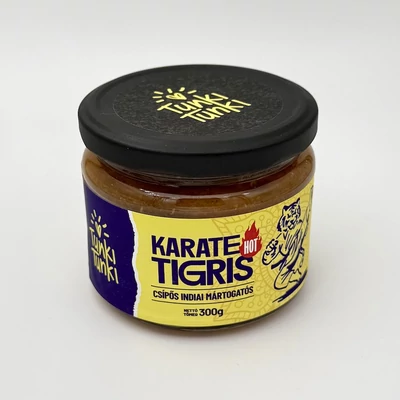 karate tigris csípős indiai mártogatós tunki-tunki