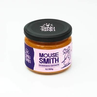 Mouse Smith S​ült paprikás édesburgonyás mártogatós tunki-tunki