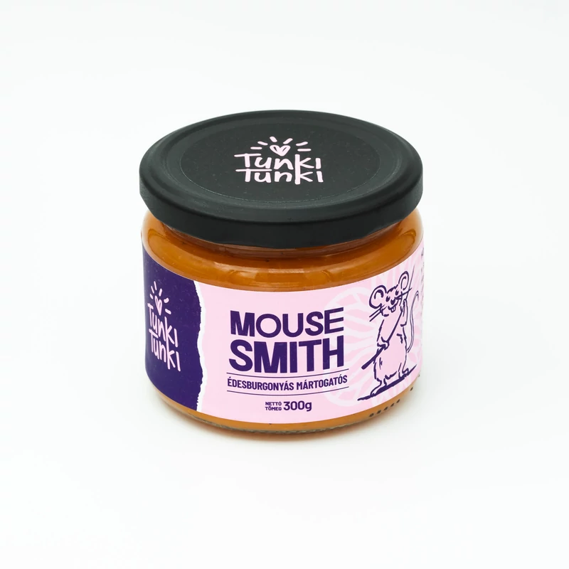 Mouse Smith S​ült paprikás édesburgonyás mártogatós tunki-tunki
